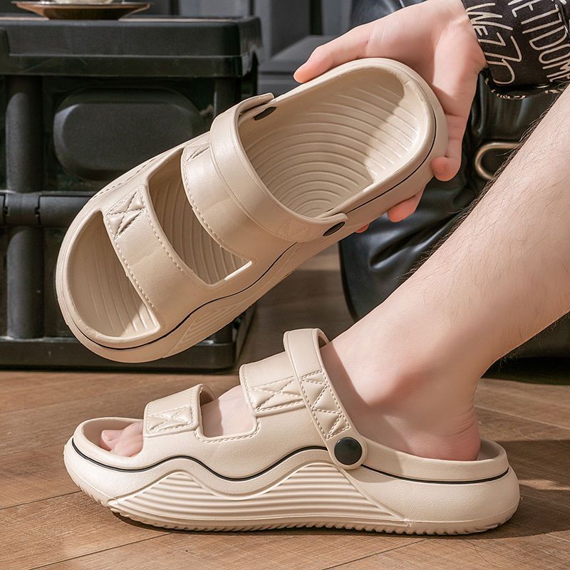Men Shoes On Cloud - メンズサマー2026クラウドスポーツサンダル滑り止め厚底防臭ビーチシューズ