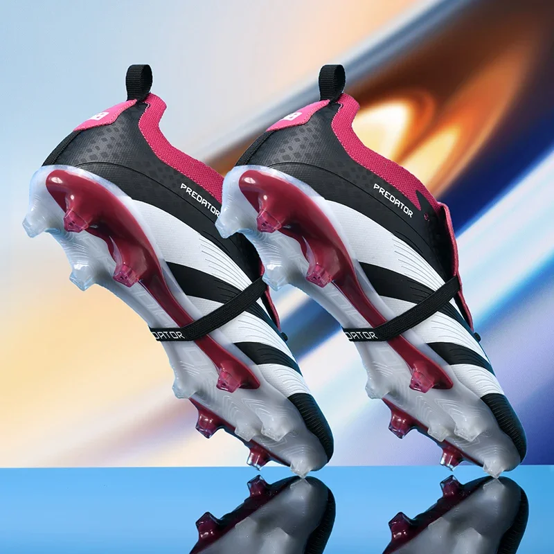 Men Shoes Size Chart - 新しい男性サッカーシューズプロフェッショナルボーイ協会クリートサッカーシューズ屋内サッカーフィールドブーツ高速オリジナルノンスリップスニーカー