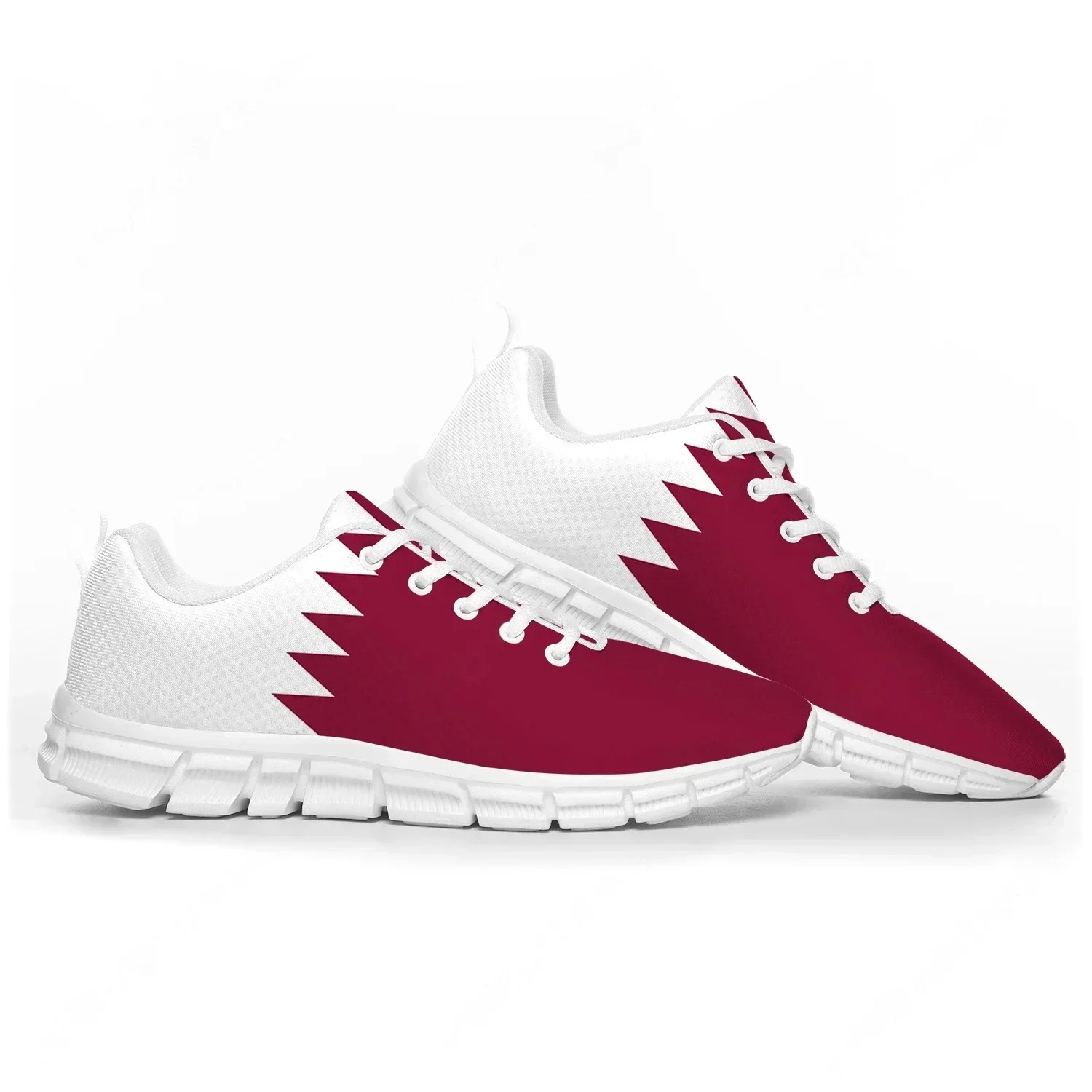Men Shoes Qatar - カタール国旗スポーツシューズメンズレディースティーンエイジャースニーカーカタールカジュアルカスタム高品質カップルシューズ