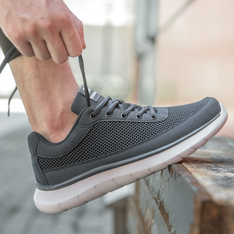 メンズ軽量通気性スニーカー,スマートカジュアルシューズ,快適 - Men'S Shoes Smart のレビューと価格
