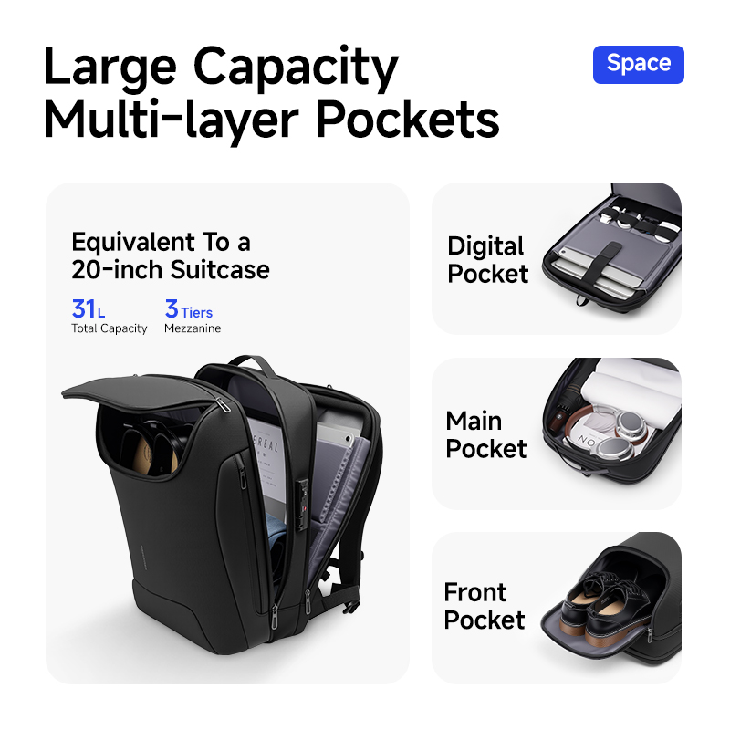 MARK RYDEN 31L スマートメンズバックパック T - Men'S Shoes Smart のレビューと価格