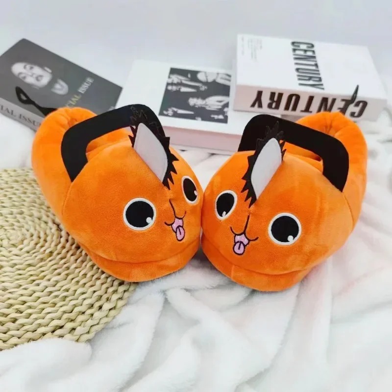 アニメチェーンソーマンポチタハウススリッパ冬靴女性暖かいふわ - Men'S Shoes Non Slip のレビューと価格