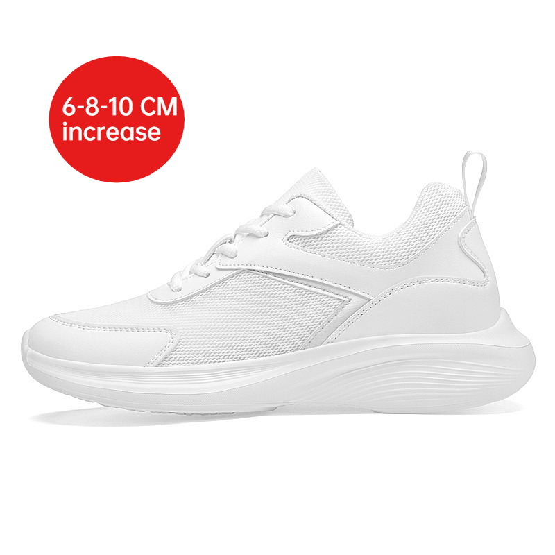 男性ファッション身長増加スニーカー通気性メッシュ身長増加靴マ - Men Shoes Size Chart のレビューと価格
