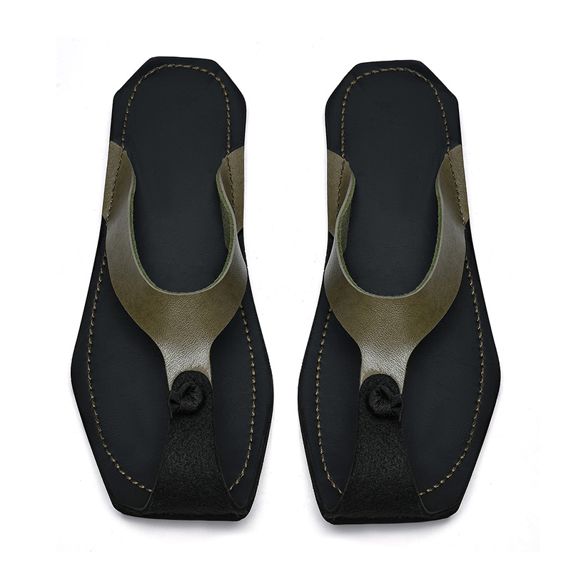 夏のファッション男性ビーチサンダル男性軽量快適エレガントブラ - Men Shoes Elegant のレビューと価格