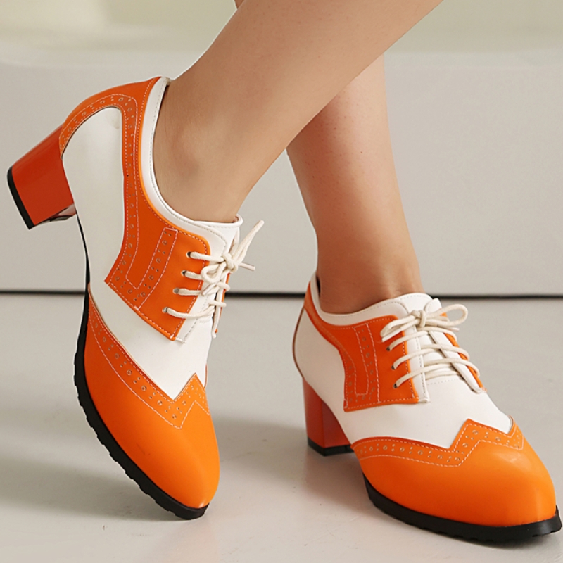 甘い女性のローヒールパンプス大きいサイズ 52 ロリータロー - Men Shoes Elegant のレビューと価格