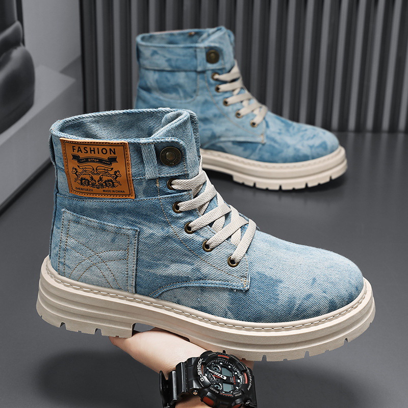 2026年春 メンズハイカットシューズ ファッションキャンバ - Canvas Sneaker High のレビューと価格
