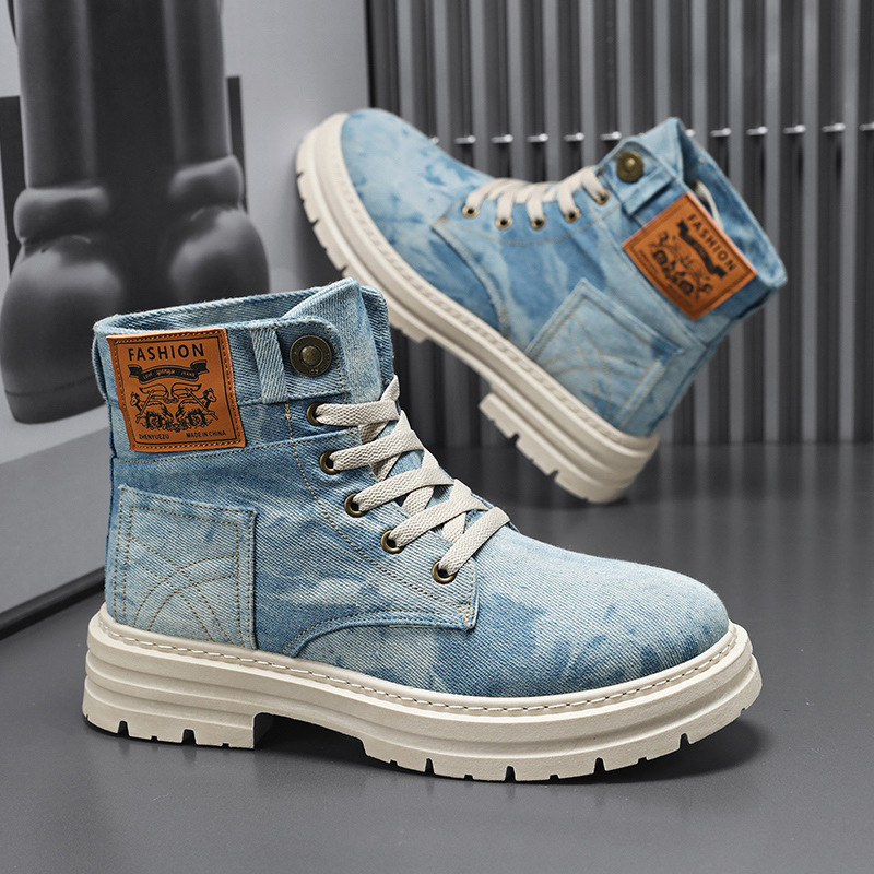 2026年春 メンズハイカットシューズ ファッションキャンバ - Canvas Sneaker High のレビューと価格