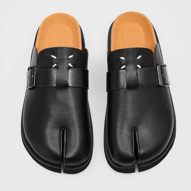 最新のトレンドメンズスプリットトゥミュールシューズ、高品質メ - Men'S Shoes With Toes のレビューと価格