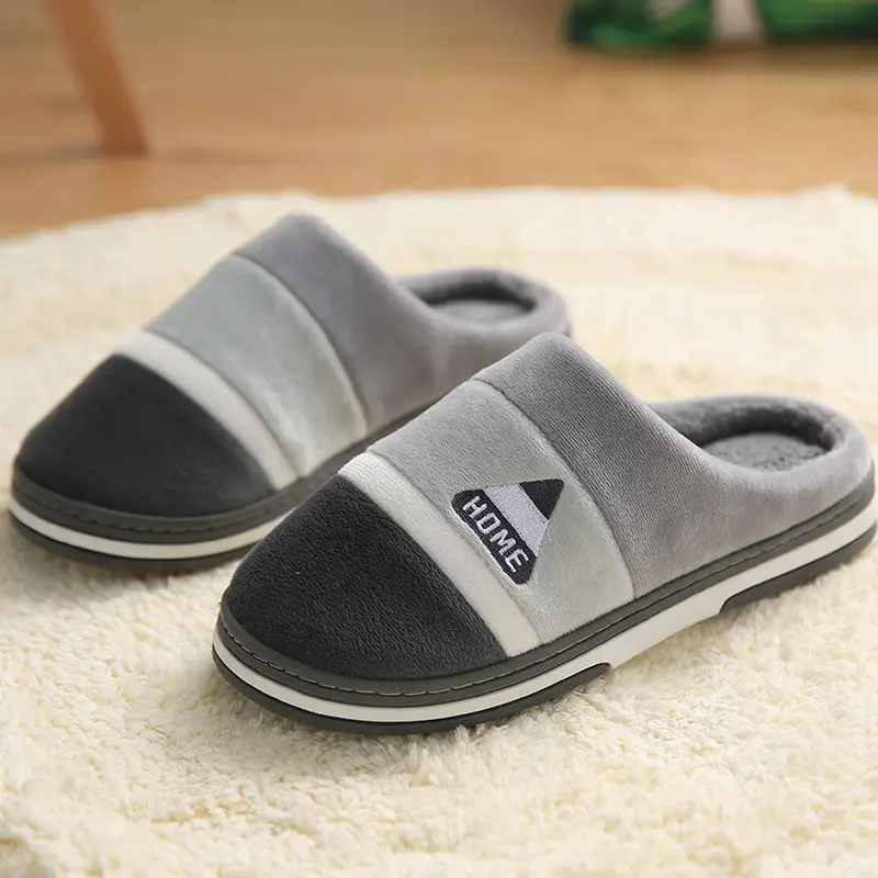 ビッグサイズ 48 49 男性ホームスリッパ女性冬暖かいスラ - Men'S Shoes Non Slip のレビューと価格