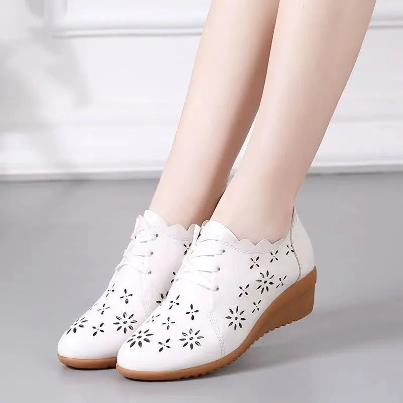 zapatos de mujer 女性ファッション軽量中空ア - Men Shoes Elegant のレビューと価格