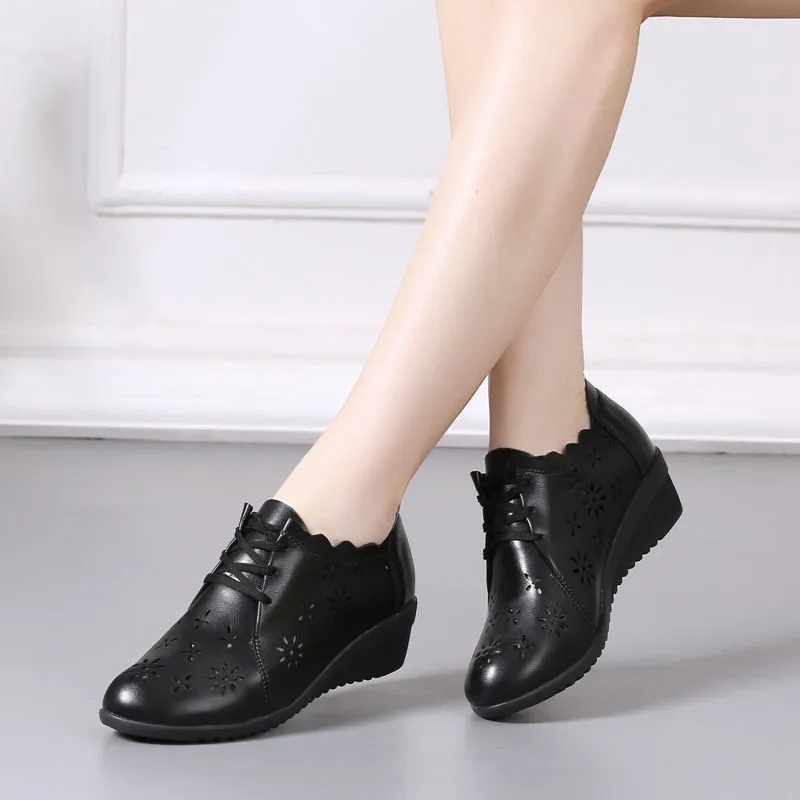 zapatos de mujer 女性ファッション軽量中空ア - Men Shoes Elegant のレビューと価格