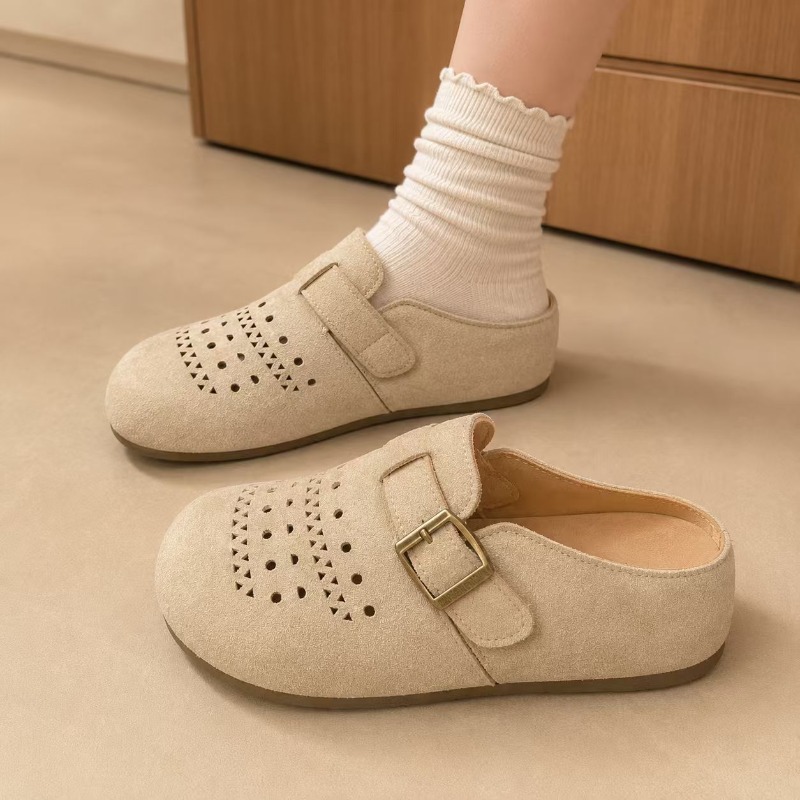 レディースサマー厚底スリッポンサンダルオープントゥプラットフ - Men'S Shoes With Toes のレビューと価格