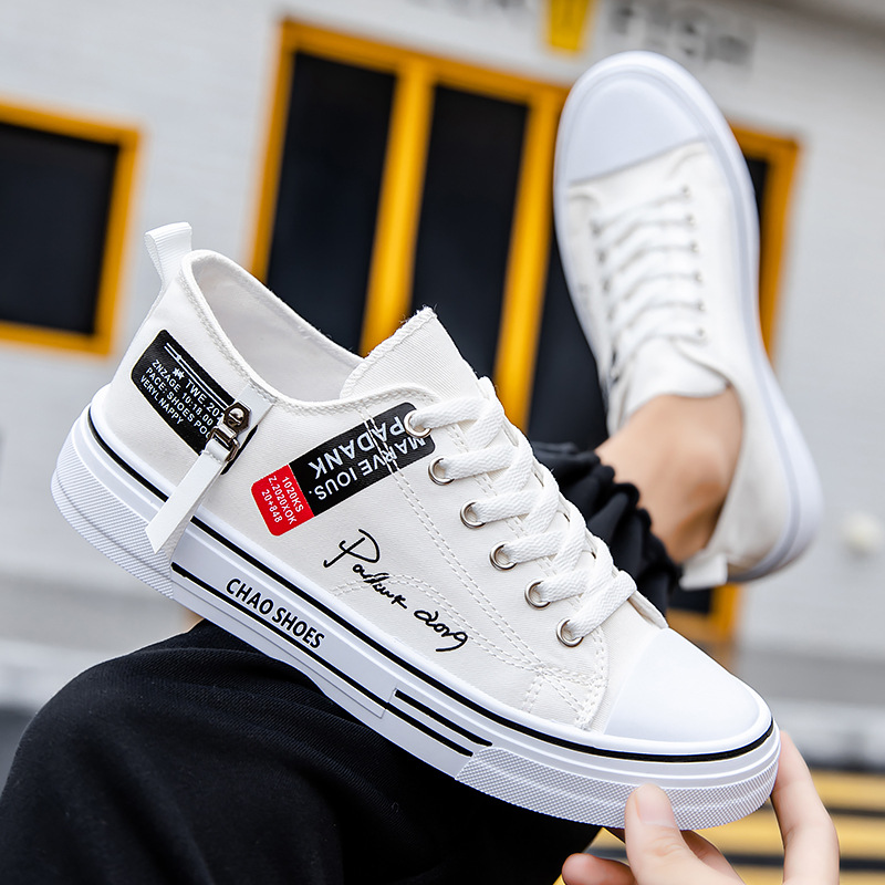 ファッションメンズキャンバスシューズ夏通気性男性カジュアルシ - Canvas Sneaker High のレビューと価格