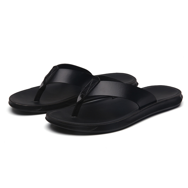 38-47 新しいイタリアンレザービーチサンダル男性用カジュ - Men'S Shoes Popular のレビューと価格