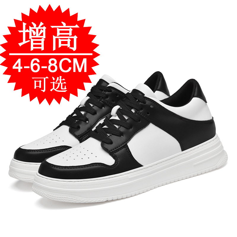 メンズインビジブルエレベーターシューズ 8cm 通気性 厚底 - Men Shoes Size Chart のレビューと価格