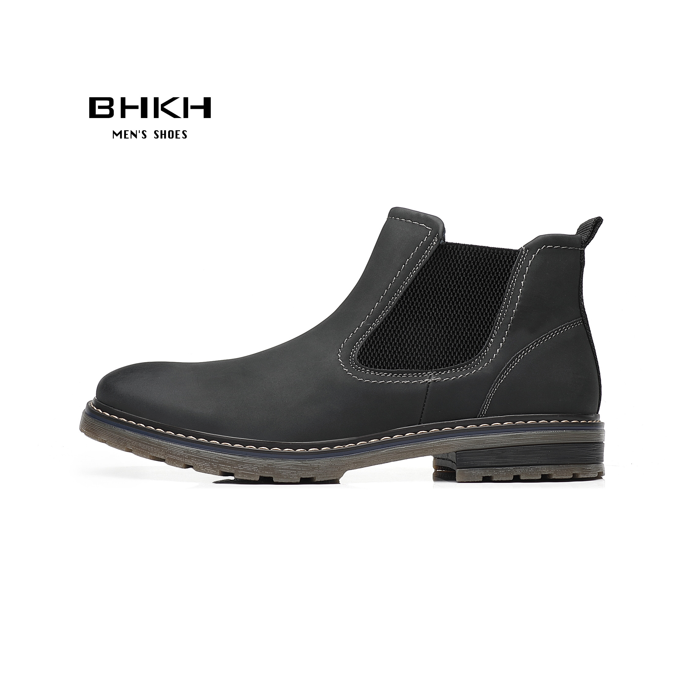 BHKH 2025 メンズチェルシーブーツ 新作冬用メンズブ - Men'S Shoes Smart のレビューと価格