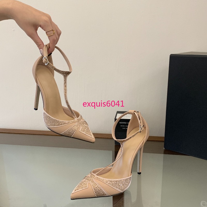新しい女性のライトラグジュアリーラインストーンエレガントポイ - Men Shoes Elegant のレビューと価格