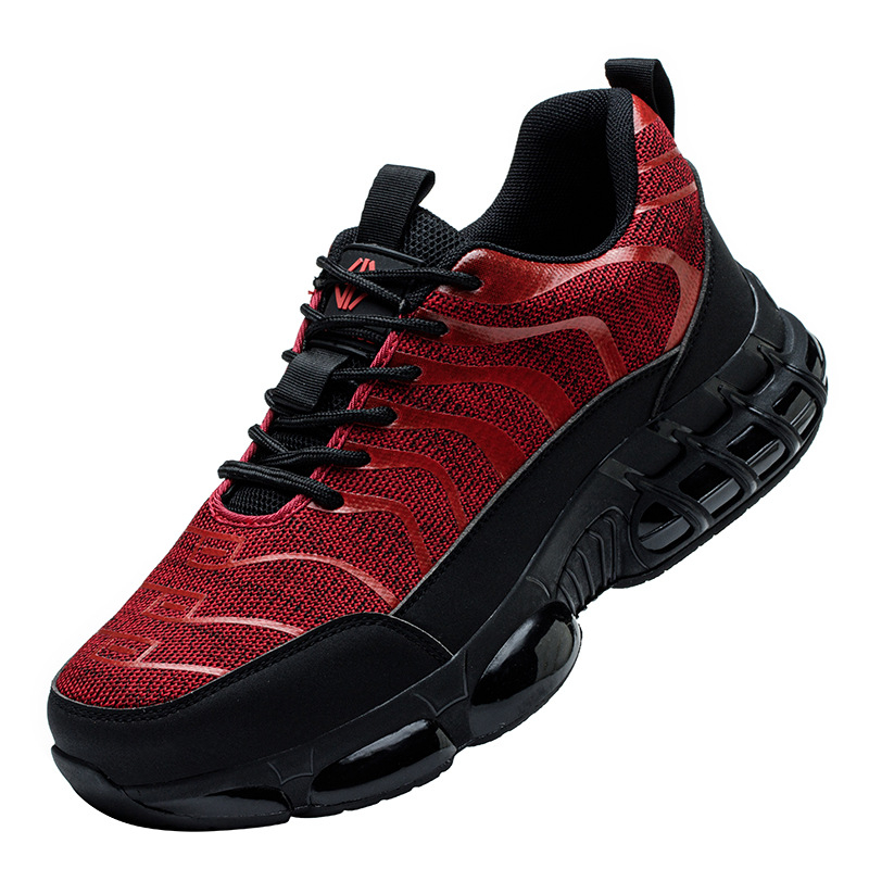 通気性のある軽量安全作業靴 スチールトゥ 耐衝撃 耐穿刺 耐 - Men'S Shoes With Toes のレビューと価格