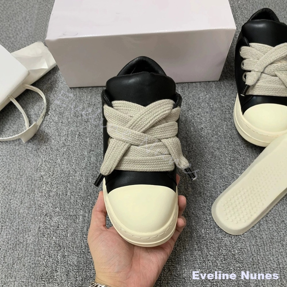 ユニセックス ブラックレザー プラットフォームスニーカー ホ - Canvas Sneaker High のレビューと価格