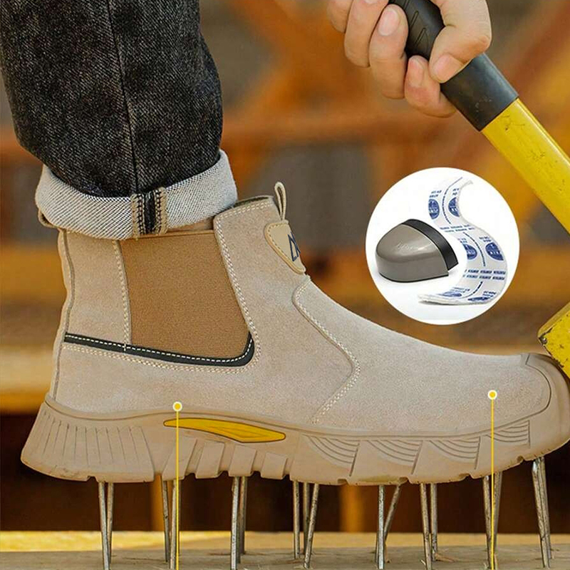 耐摩耗性と耐久性に優れたスチールトゥ作業靴（男女兼用）、耐衝 - Men'S Shoes With Toes のレビューと価格
