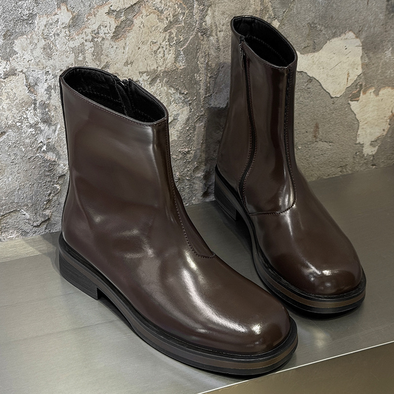 ヴィンテージメンズブーツ高級手作り品質 2026 春快適なア - Men Shoes Elegant のレビューと価格