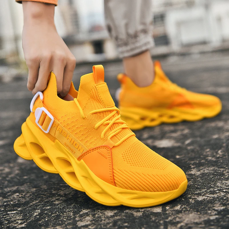 2025 メンズシューズファッション軽量通気性メッシュスポー - Men Shoes Size Chart のレビューと価格