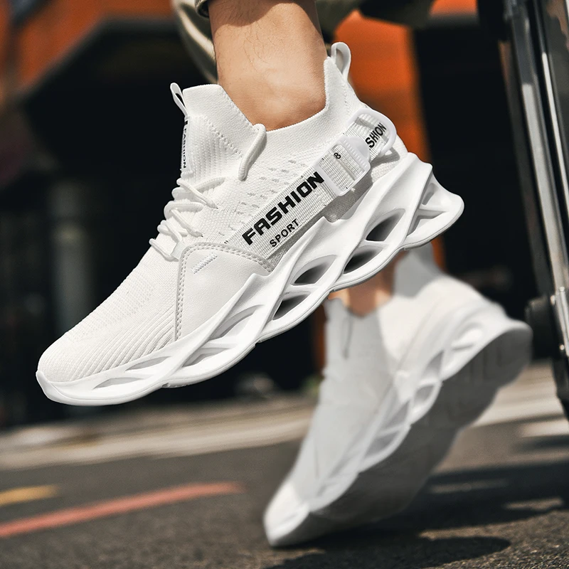 2025 メンズシューズファッション軽量通気性メッシュスポー - Men Shoes Size Chart のレビューと価格