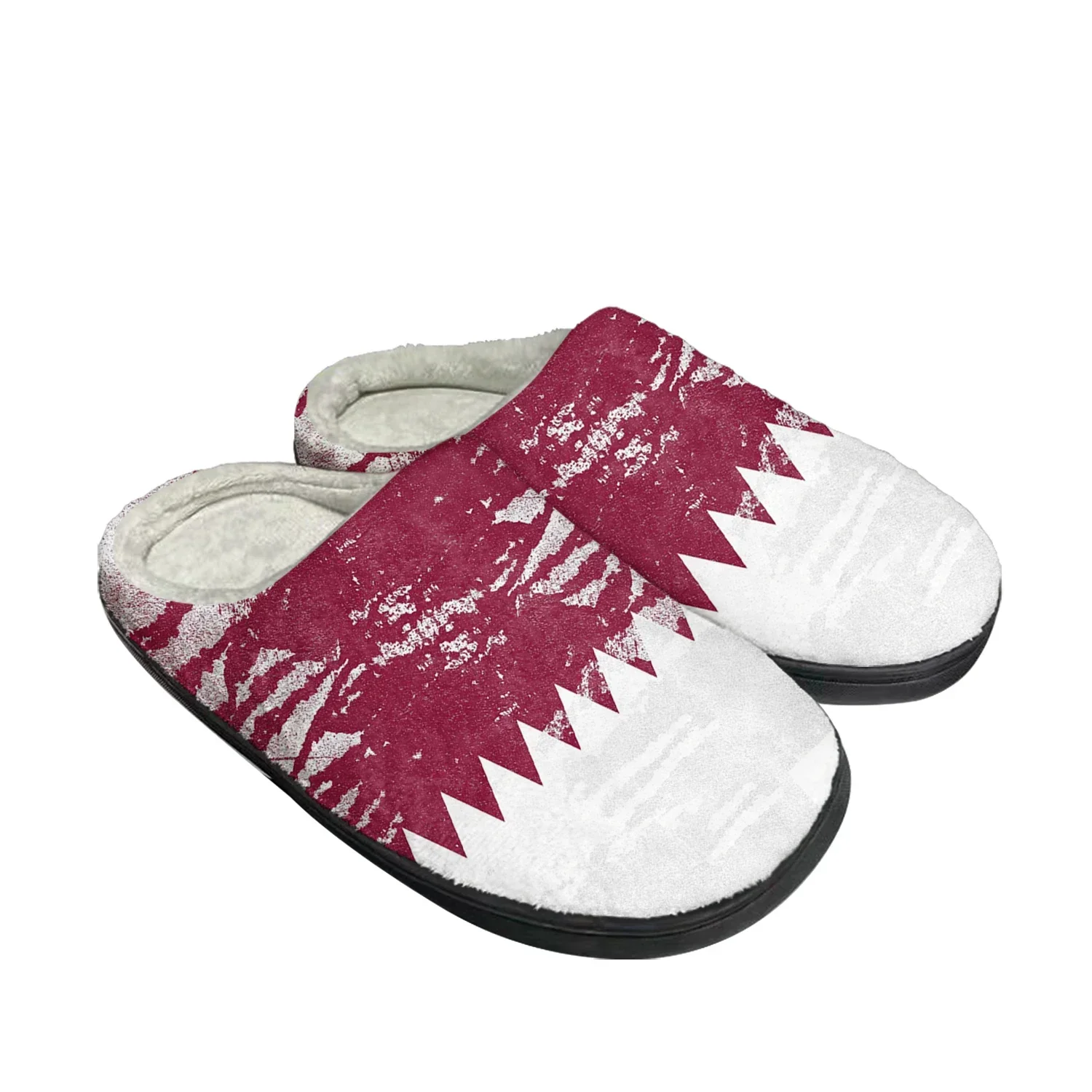 カタール国旗ホームコットンカスタムスリッパメンズレディースサ - Men Shoes Qatar のレビューと価格