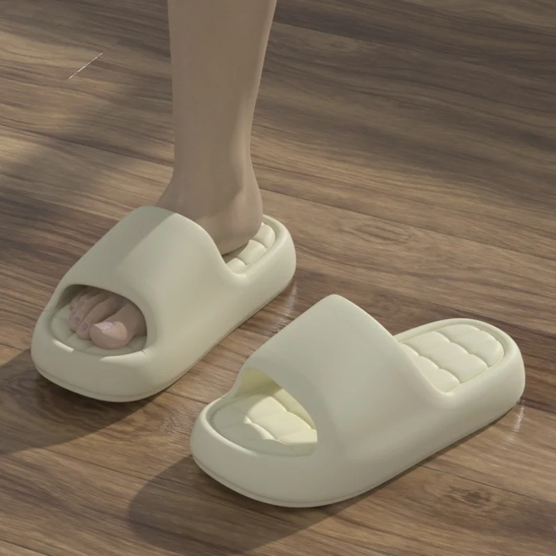 クラウドスリッパ レディース チェック柄 サマーサンダル ビ - Men'S Shoes Non Slip のレビューと価格