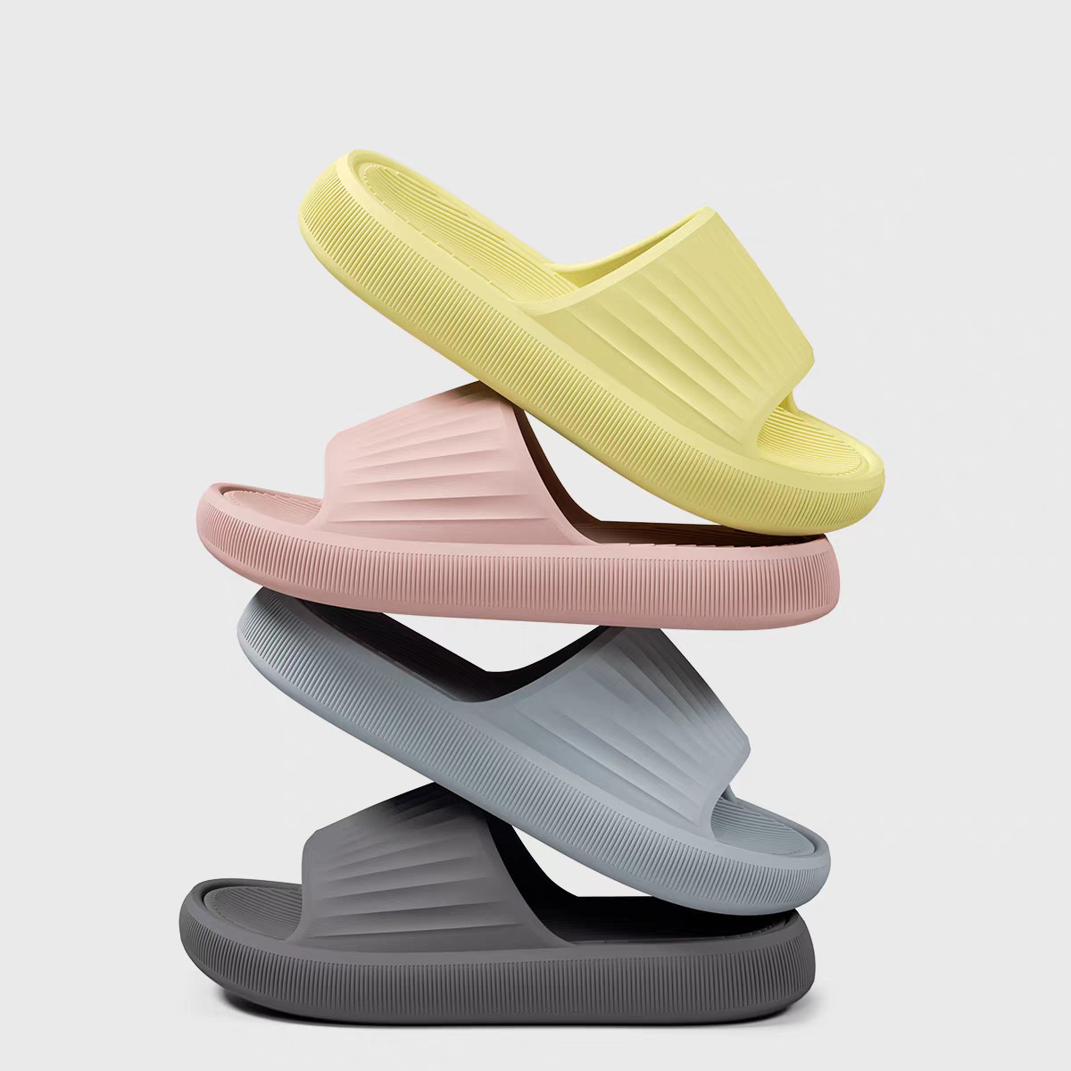 女性用サマーサンダル、滑り止めEVAソフトソールシャワースリ - Men'S Shoes Non Slip のレビューと価格